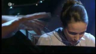 Helene GRIMAUD plays JSBach Piano Concerto No11st mov [upl. by Valeda940]