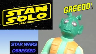 Stan Solo Creations Movie Accurate Greedo Figure starwars [upl. by Nhguaval429]