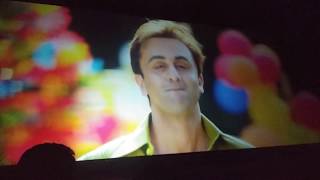 Public Reaction in theatre Munna Bhai m b b s scene in sanju movie [upl. by Reahard]