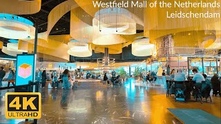 Leidschendam Westfield Mall of the Netherlands Virtual Walking Tour 2024  4K HDR [upl. by Anihpled563]