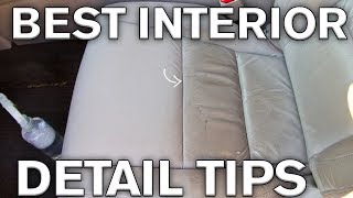 Best Interior Detailing Tricks Leather and Plastics [upl. by Downs849]