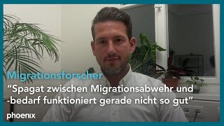 Migration amp Grenzkontrollen Migrationsforscher Özvatan zum TopThema der Innenministerkonferenz [upl. by Anuahsar]