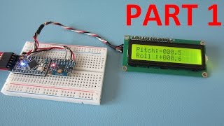 MPU6050 6dof IMU tutorial for autoleveling quadcopters with Arduino source code [upl. by Zertnom]