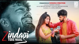 Zindagi Tere Naal  Love story Video  ft  Sourav amp Barsha  New Hindi Song  Band Music [upl. by Sowell]