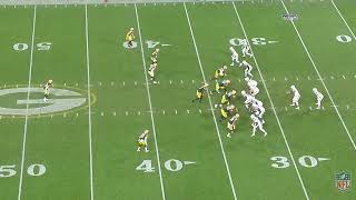 This was the Packers favorite 2nd Half simulated pressure vs the Dolphins [upl. by Eiliah881]