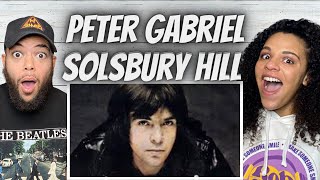 SO GOOD FIRST TIME HEARING Peter Gabriel Solsbury  Hill REACTION [upl. by Enaek]