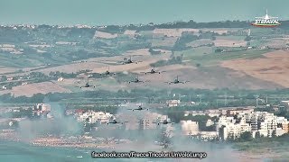 Frecce Tricolori Prove Vasto Air Show 2017 [upl. by Ryle]