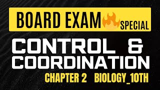 CONTROL amp COORDINATION  One Shot  COMPLETE✅  Board Exam🔥 Sumit Lakshkar [upl. by Merv]