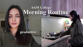 6AM MORNING ROUTINE  productive day in my life [upl. by Llenyar]