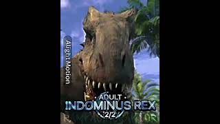 Indominus Rex Vs Skull Crawler edit monsterverse jurassicworld indominusrex skullcrawler [upl. by Letsyrc]