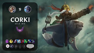 Corki Mid vs Talon  KR Master Patch 142 [upl. by Whetstone]