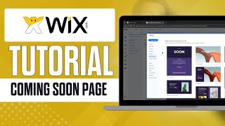 Creating a Coming Soon Page in Wix [upl. by Ahsiakal44]