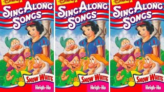 Disney Sing Along Songs Heigh Ho 1987 [upl. by Plotkin743]