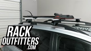 Review of Yakima HighSpeed Fork Mount Bike Rack for Roof Racks [upl. by Gladys]