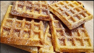 GAUFRES inratables 😱 Recette RAPIDE sans temps de repos [upl. by Oirottiv]