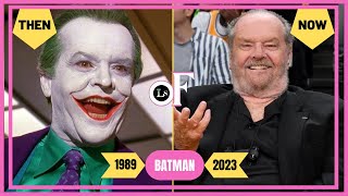 BATMAN CAST⭐Then and Now 1989 VS 2023  How They Changed After 34 Years [upl. by Cecily589]