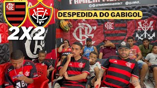 REACT DESPEDIDA DE GABIGOL FLAMENGO 2X2 VITÓRIA FIM DO BRASILEIRÃO 2024 [upl. by Fosdick]