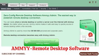 How to Use AMMYY  Remote Desktop Software [upl. by Rehteh457]