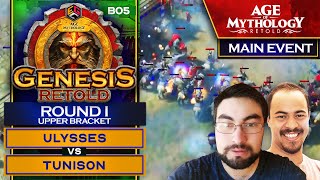 GENESIS Retold 15000 AOM Event  Ulysses vs Tunison  Upper Bracket Round 1 [upl. by Tillinger380]