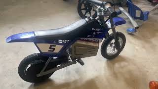 Honest Review Razor MX350 Dirt Rocket Electric Motocross Bike [upl. by Wittie]