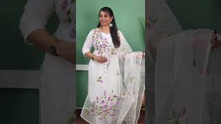 അടിപൊളി വിലക്കുറവിൽ കിടിലൻ organza Churidar Set [upl. by Ellerey]