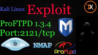 Brute Force ProFTPD 134 port 2121tcp ftp hack test metasploitable [upl. by Lindon761]