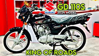 Suzuki GD 110S New Model 2024  Detailed Review Price Specs amp Features [upl. by Wilbur]