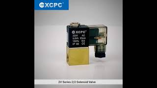 2V Series2V02508 22 Fluid Solenoid ValveXCPC Pneumatic [upl. by Aylmar]