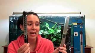 100w Aquarium Heater Review  Aqua Zonic Vs Aqua One [upl. by Eeroc462]