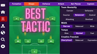 FM24 Mobile Best Tactic To Use [upl. by Eiramnna]