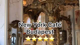 New York Style Café in Budapest – Ein echtes Highlight [upl. by Aekerly703]