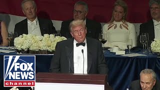 Donald Trump delivers remarks at the Al Smith dinner [upl. by Cohleen]