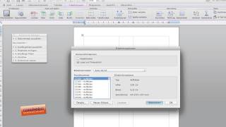 roscheba Namensschilder in Word 2011 für Mac [upl. by Erdreid]