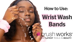 Brushworks Wrist Wash Bands [upl. by Aryhs]