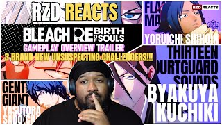 BLEACH Rebirth Of Souls  Character Trailers Byakuya Yoruichi amp Chad  Rzd Reacts [upl. by Einafit]