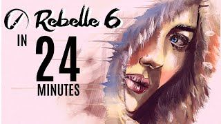 Intro to Rebelle 6  FULL Beginners Guide in 24 Minutes [upl. by Melantha]