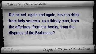 Part 1  Siddhartha Audiobook by Hermann Hesse Chs 15 [upl. by Peters]