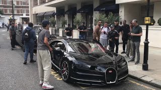 YouTuber Lord Aleem SWARMED By A Gang Of Car Spotters In His 29 Million Bugatti Chiron In London [upl. by Nitsua551]