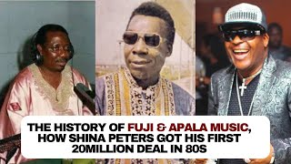 Kola Olootu The History of Fuji Apala Juju How Shina Peters earned over 20million naira by [upl. by Margo613]