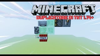 Minecraft tutorial Come fare un duplicatore di TNT 114 [upl. by Katharyn]