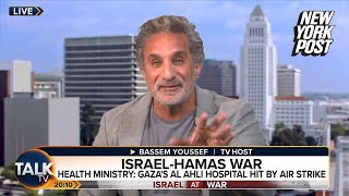 Bassem Youssefs heated debate with Piers Morgan on Israel Hamas War goes viral [upl. by Etienne532]