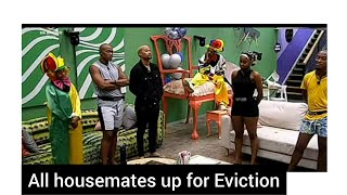 BIGGIE PUT ALL HOUSEMATES UP FOR EVICTION bbmzansi2024 liemabbmzansi bbmzansi zeebbmzansi [upl. by Monto572]