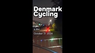 Copenhagen Cycling after Sunset  Winter is coming  31102024 [upl. by Katherin248]