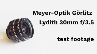 Video footage taken with MeyerOptik Görlitz Lydith 30mm f35 filmed with Olympus OMD EM5 Mark II [upl. by Pollard]