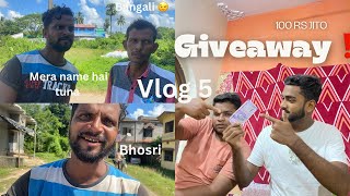 Tuna ne machya dhamal amp Giveaway  vlog 5 [upl. by Madalena]