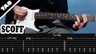 Scoff  Nirvana  Guitar TAB  Lesson  Tutorial [upl. by Ocirema90]