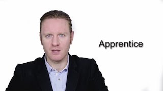 Apprentice  Meaning  Pronunciation  Word World  Audio Video Dictionary [upl. by Eilrebmik556]