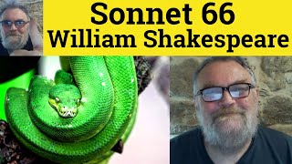 🔵 Tired With All These Sonnet 66 William Shakespeare Summary Analysis Sonnet 66 William Shakespeare [upl. by Anaahs]