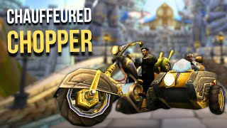 Chauffeured Chopper  Heirloom Hoerder Mount Guide WoW [upl. by Keane]