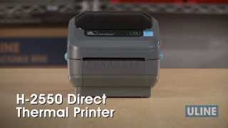 H2550 Zebra GK420D Direct Thermal Printer [upl. by Joiner963]